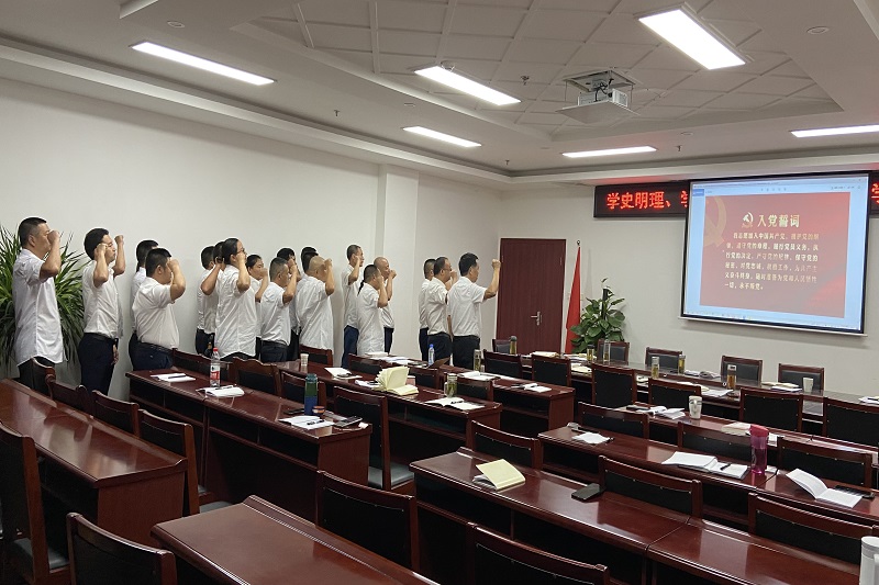 公司支部組織召開“學(xué)黨史、慶七一” 主題座談會